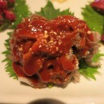 焼肉萬野 - 生センマイです。