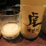 焼肉萬野 - マッコリです、