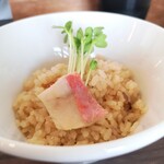 鶏×麦 らら - 鯛めし！！夕方なの有りました！