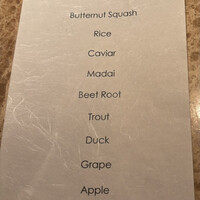 Jean-Georges Tokyo - 20000円のメニュー