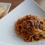 神戸イタリアン＆ワイン クレイド - 六甲姫牛と神戸ポークのボロネーゼ タリアテッレ