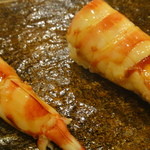 鮨 ほしやま - 天然車海老★４・・・ブリブリ♪していて甘～～～い＾＾