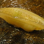 鮨 ほしやま - キス★３・３・・・柔らかくて酢橘の良い香りとナイスマッチング