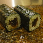 鮨 ほしやま - 干瓢巻★３・５・・・甘辛具合はヤヤ醤油が勝ったタイプ