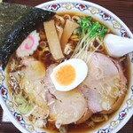 白河手打らーめん　うさぎ - アップ！　厚みの有るチャーシュー！！