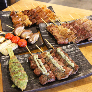 大衆酒場の定番！安くてうまい！自慢のやきとん！