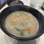 ホルモン家族 かつら - 野菜スープ