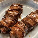 野毛末広 - 鳥レバ！たまらんです^_^