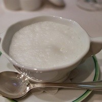 ジャマン - カリフラワーのスープ、カプチーノ仕立て