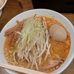 味噌麺処 田坂屋 - 味玉チャーシュー辛味噌ラーメン