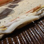 料理屋 みや﨑 - 焼き蟹　身がプリプリ