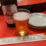 狸小路飯店 - 乾杯ビール♪