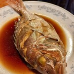 かにや - 「真鯛煮付け」 @3000くらい