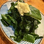 かにや - 「肉厚ワカメ」@500くらい