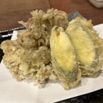 正乃家 - 舞茸天ぷら