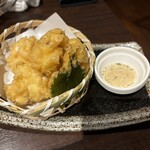 地酒と道産食材 一笑 - 真ダチの天ぷら