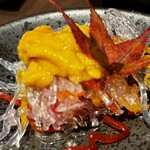 地酒と道産食材 一笑 - 塩水ウニ