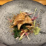 わたべ - お通し（アルコール注文時＋500円）