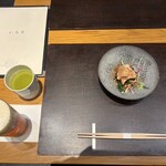 わたべ - お通し（アルコール注文時＋500円）