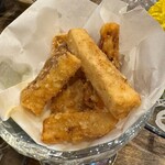 お魚とおでんとお寿司1122 富久田や - 長芋のフライドポテト