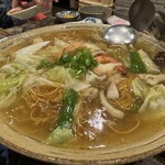 お魚とおでんとお寿司1122 富久田や - あんかけ揚げそば