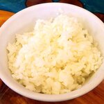 地鶏食堂 - サービスライス