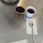 喫茶 ベレー - はじまり。このスプーン食べやすかった。