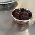 喫茶 ベレー - いちじくのワイン煮　330円。