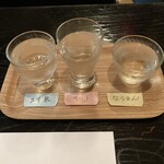 旬菜 せん - 日本酒飲み比べセット