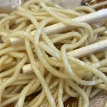 味世屋食堂 - 麺アップ