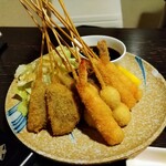 田田 - で 串カツ!!旨かった!!