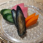 274443024 - 漬け物盛り合わせ
