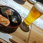 274443013 - 『お通し』『生ビール』