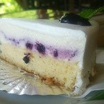 ブルーベリーレアチーズケーキ