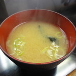 せきざわ食堂 - 2014/5　味噌汁