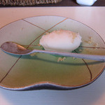 アーム・ドゥ・ギャルソン - 酒粕とショウガのシャーベット