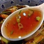麺家 たけ田 - つけ汁の感じ