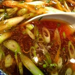 麺家 たけ田 - つけ汁の感じ