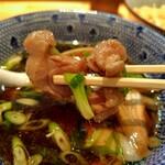 麺家 たけ田 - 鴨肉