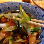 麺家 たけ田 - 白ネギ