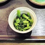 そじ坊 - わさび菜漬け