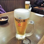 そじ坊 - セットの生ビール