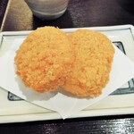 そじ坊 - そば屋のコロッケ