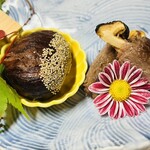 Kashiwaya Honten - Matsutake Beef Rolls & Chestnut in Syrup