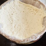 かしわや本店 - 汲み上げ豆腐（湯豆腐）