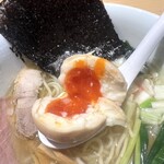 煮干しのビリー - 蘭王味玉　中はトロトロッで最高‼️