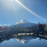 ハーブ庭園旅日記 富士河口湖庭園 園内ショップ - 綺麗に撮れる逆さ富士