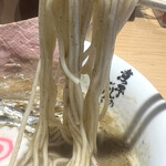 煮干しのビリー - 木嶋製麺所ストレート細麺