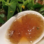 かつお、煮干しが聞いたスープ