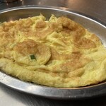 方家鶏肉飯 - 葱卵焼き